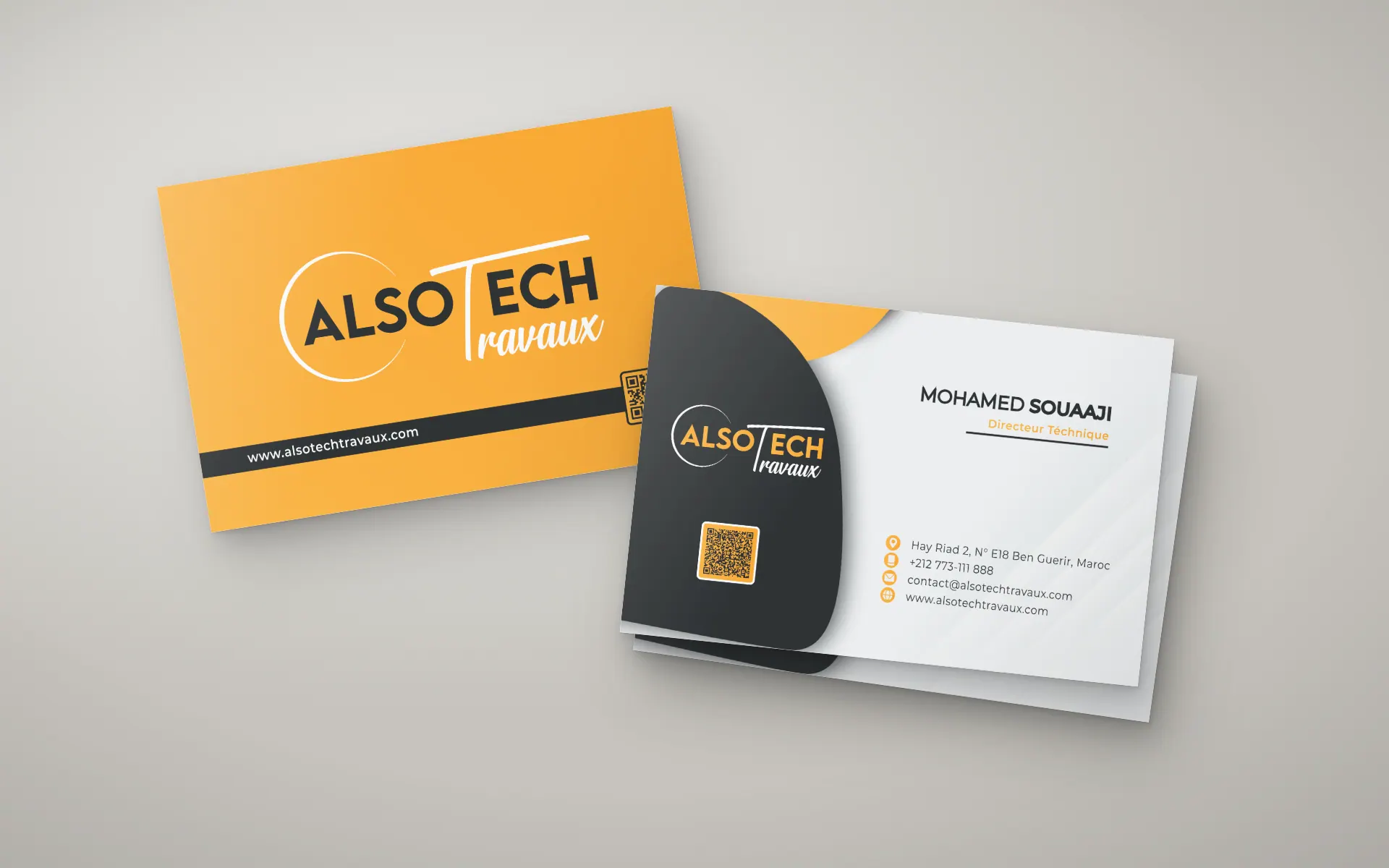 Alsotech Travaux — Identité & supports print