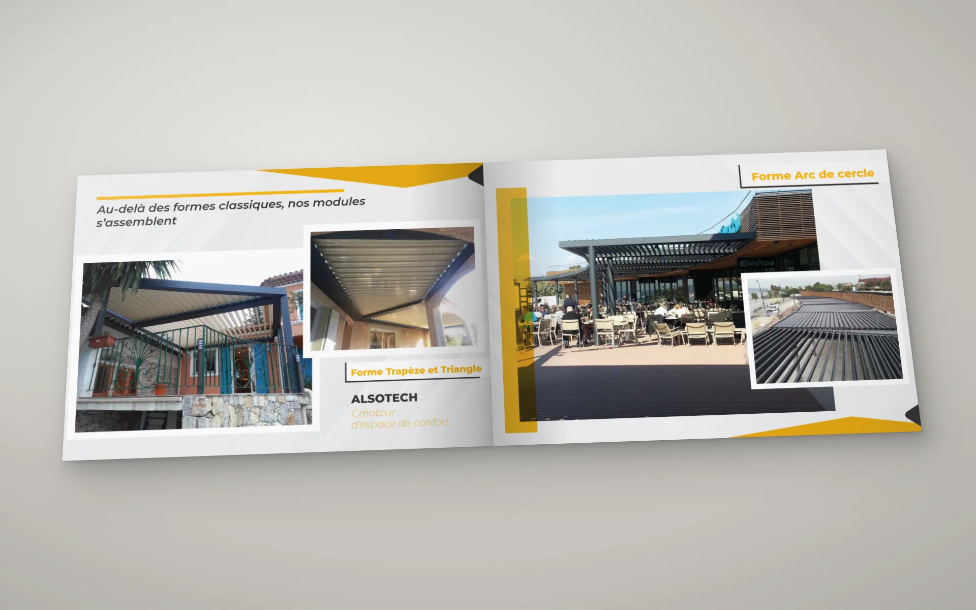 Alsotech Travaux — Identité & supports print — Pages intérieures du catalogue
